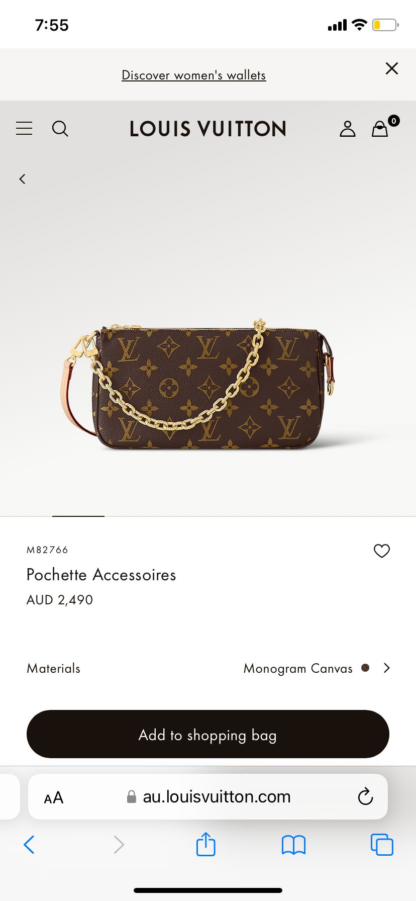 Lv Pochette
