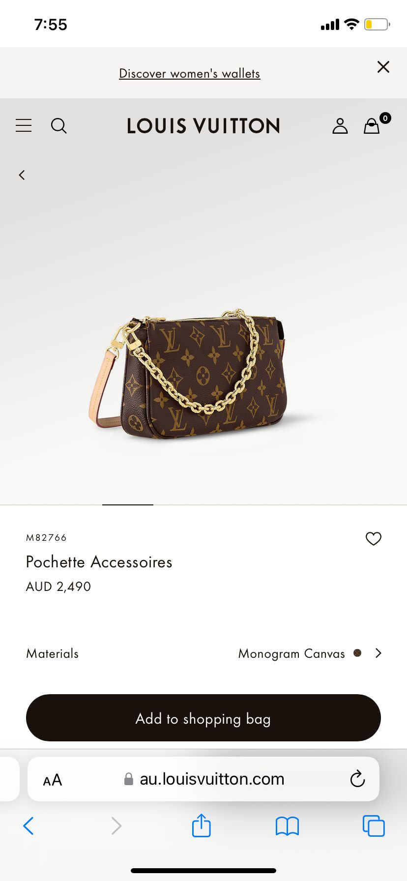 Lv Pochette