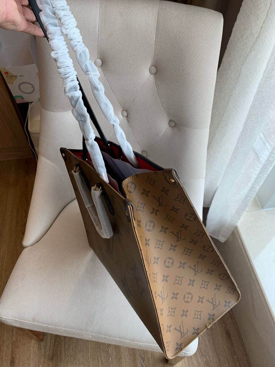 Lv On The Go GM Tote Bag