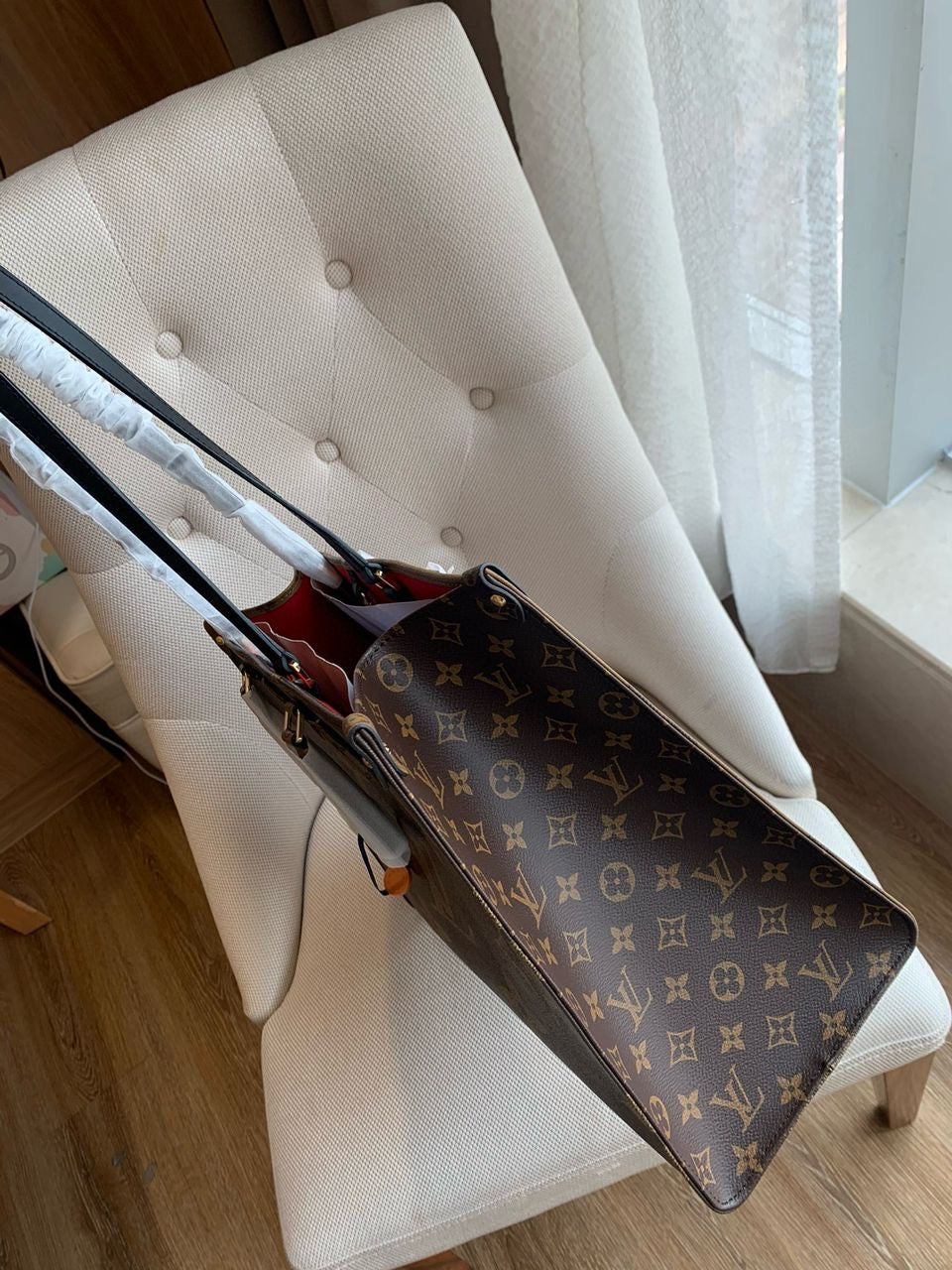 Lv On The Go GM Tote Bag