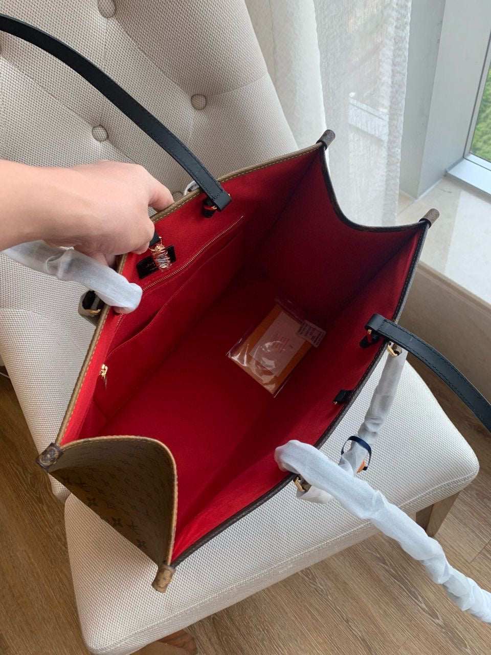 Lv On The Go GM Tote Bag