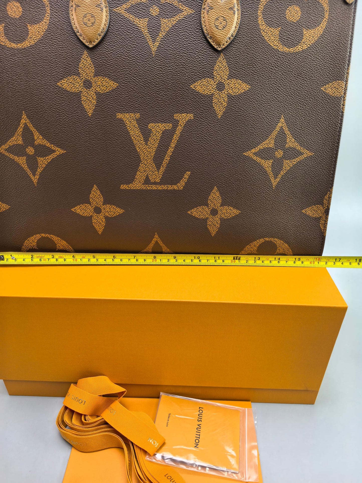 Lv On The Go GM Tote Bag