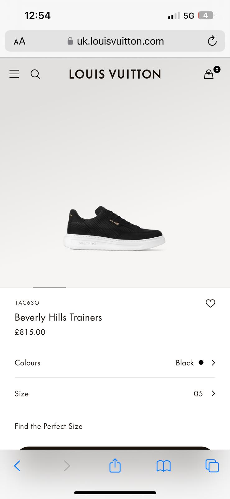 LV Beverly Hills Trainers